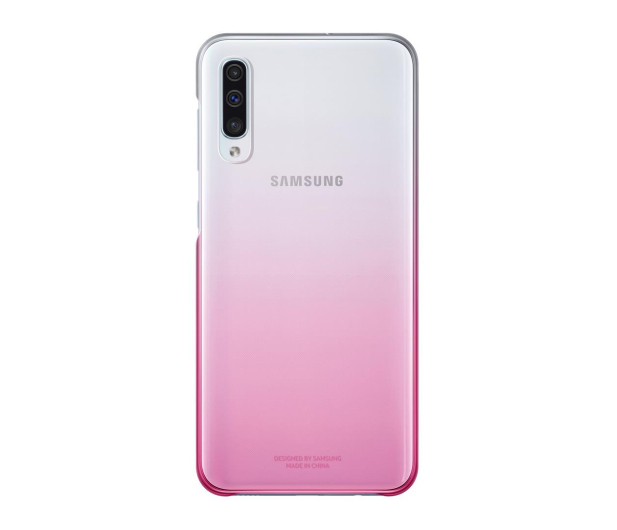 Etui Gradation Cover do Samsung Galaxy A50 rózowe - 493085 - zdjęcie